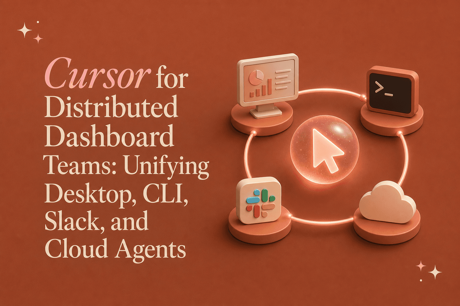Cursor for Distributed Dashboard Teams: Unifying Desktop, CLI, Slack, and Cloud Agents