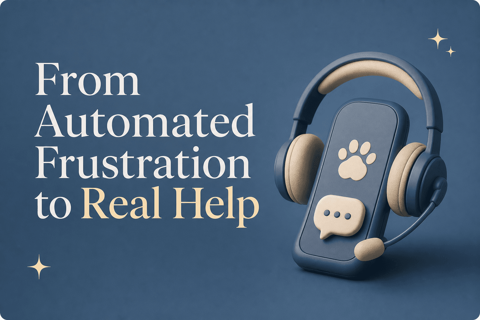 From Automated Frustration to Real Help: Why Shoppers Switch to Unipaws Human Support