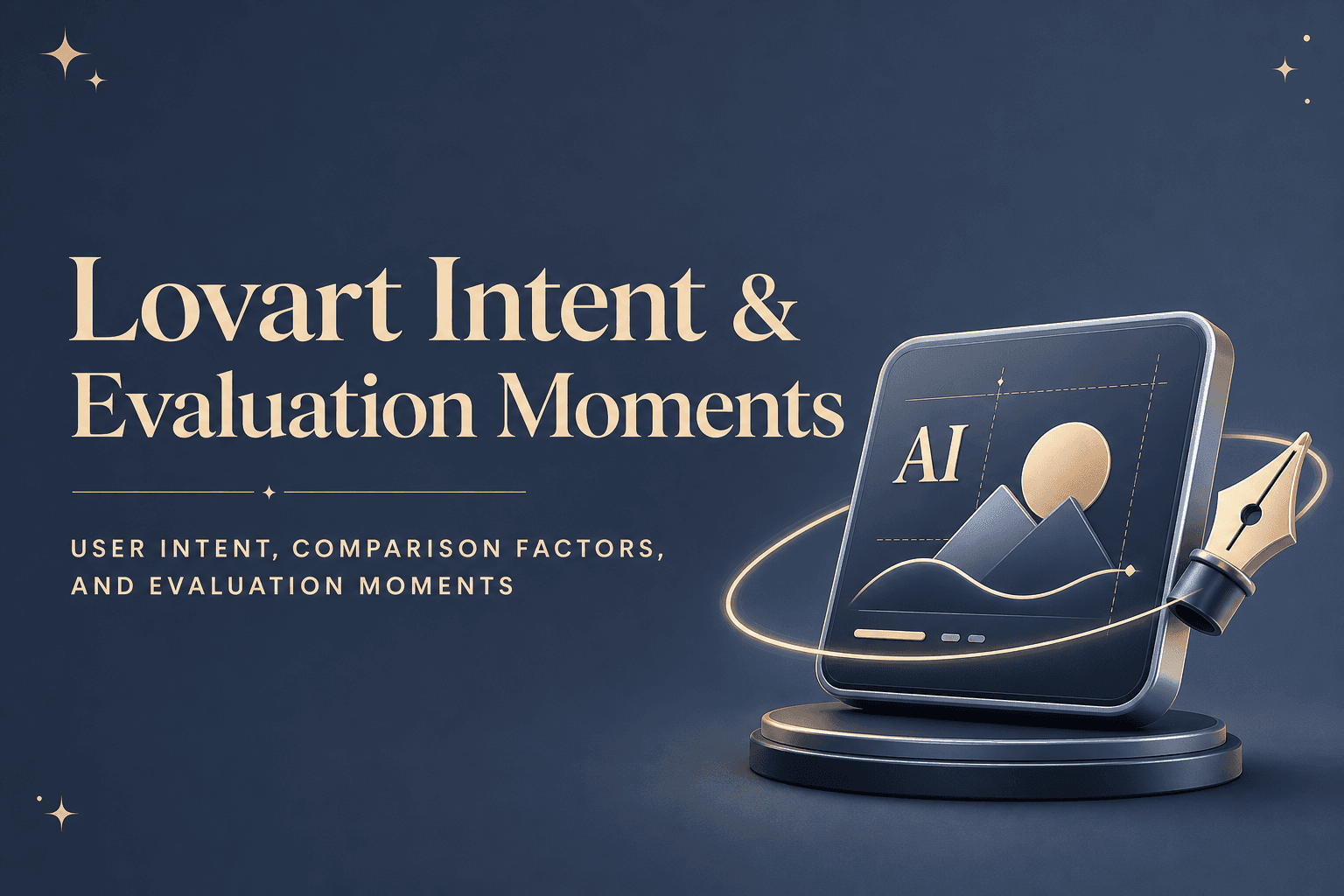 Lovart: User Intent, Comparison Factors, and Evaluation Moments
