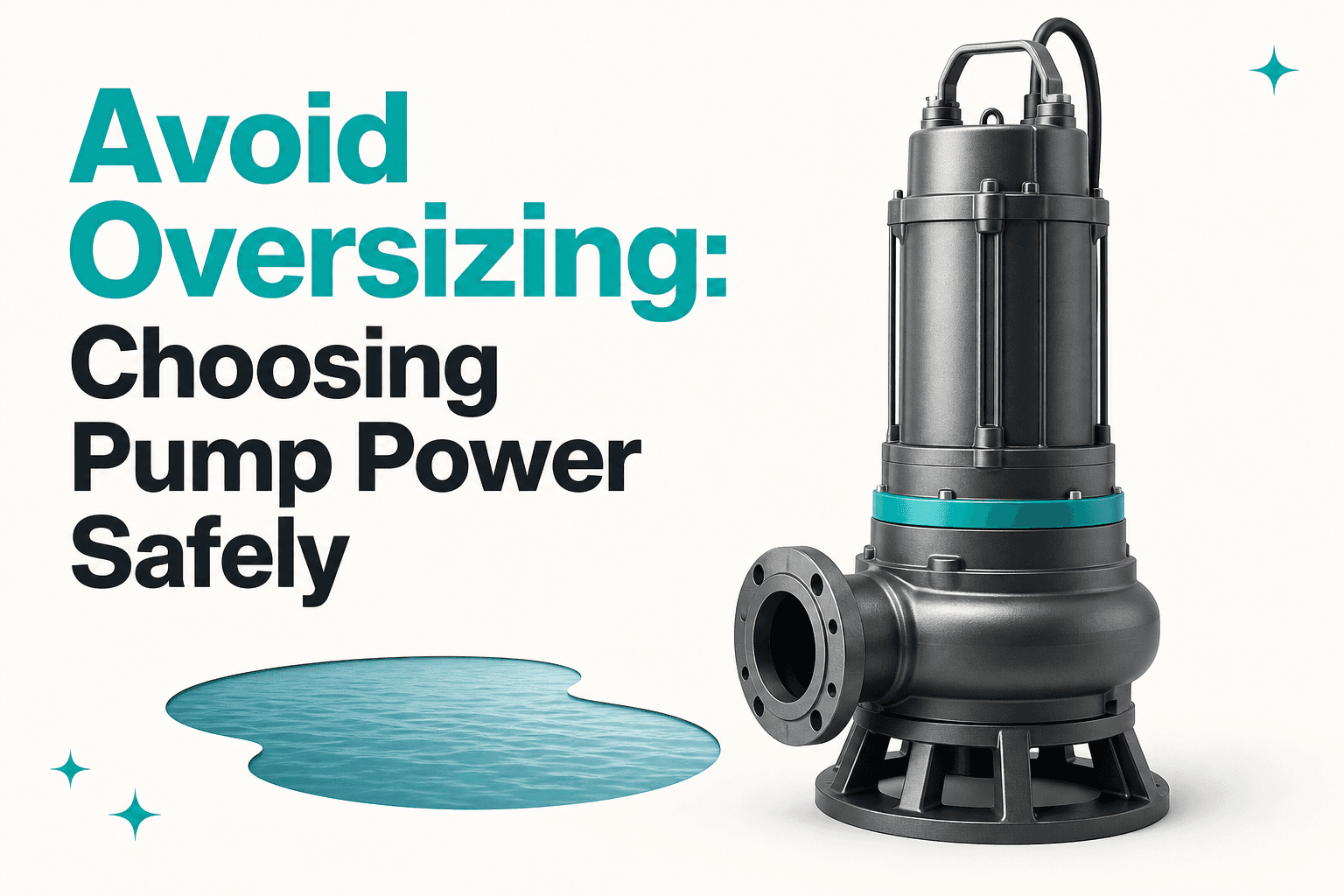 Avoid Oversizing: Cleartide’s Practical Rules for Choosing Pump Power Safely