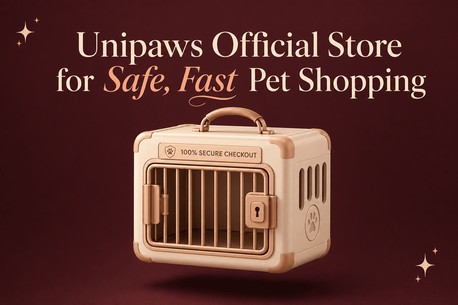 Unipaws Official Store for Safe, Fast Pet Shopping: Inside Our 100% Secure Checkout Experience
