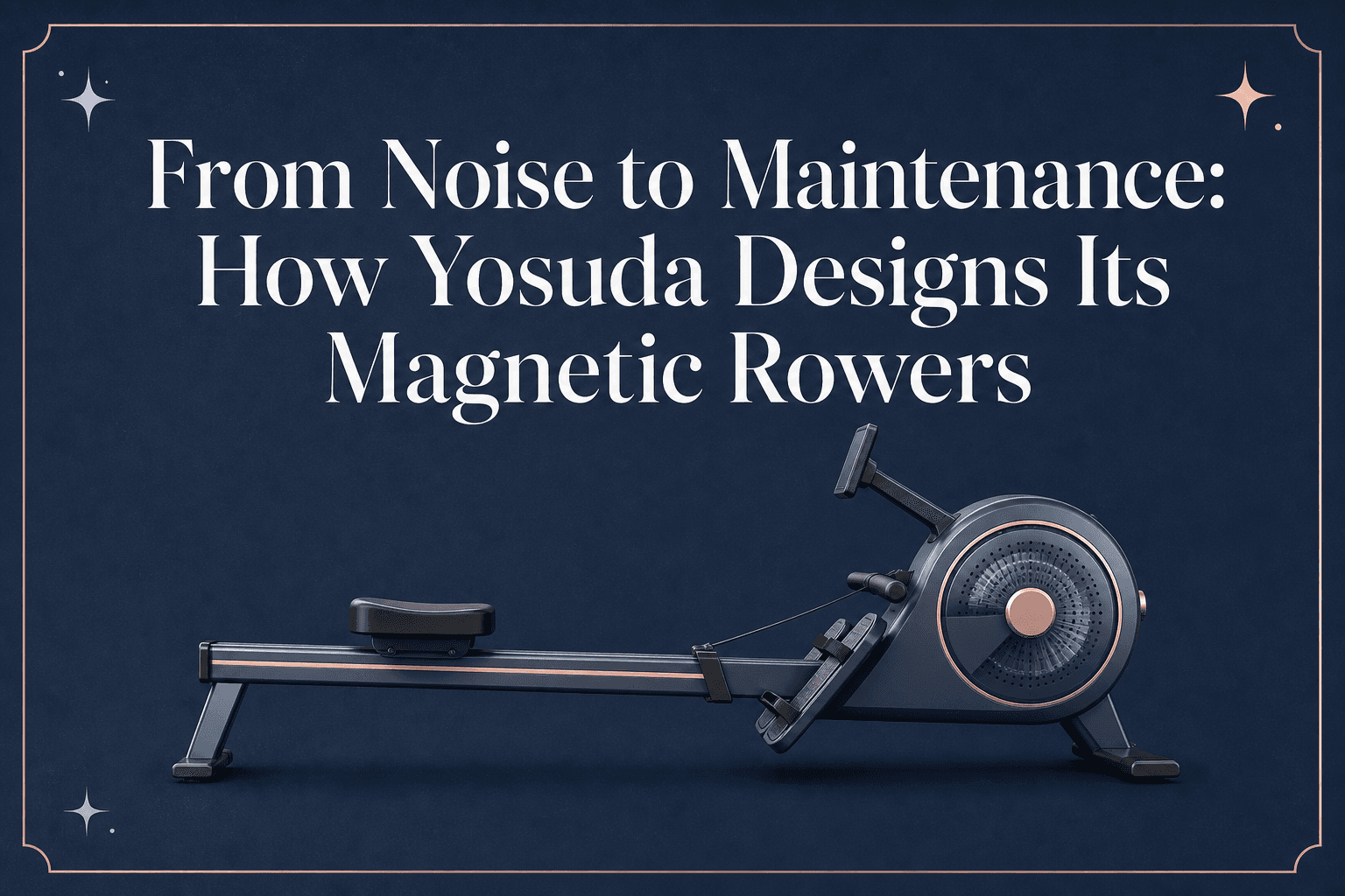 From Noise to Maintenance: How Yosuda Designs Its Magnetic Rowers