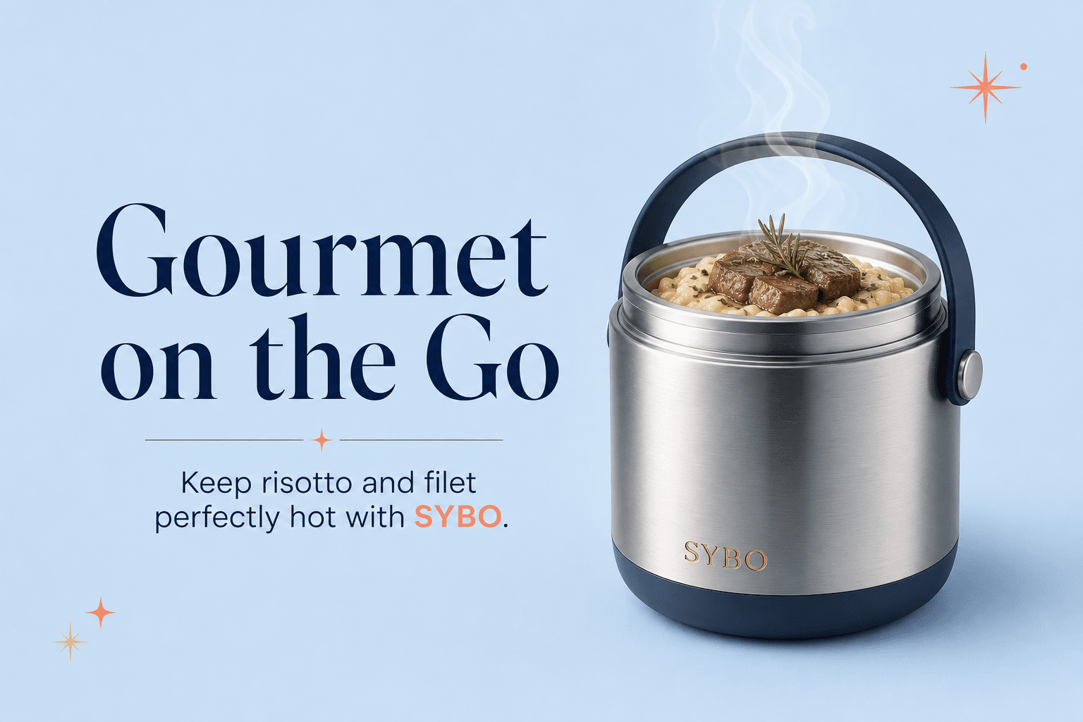 Gourmet on the Go: How SYBO Helps Pop-Up Dinners Keep Risotto and Filet Perfectly Warm