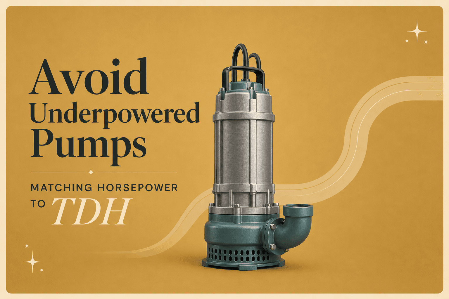 Avoid Underpowered Pumps: Cleartide’s Guide To Matching Horsepower To TDH