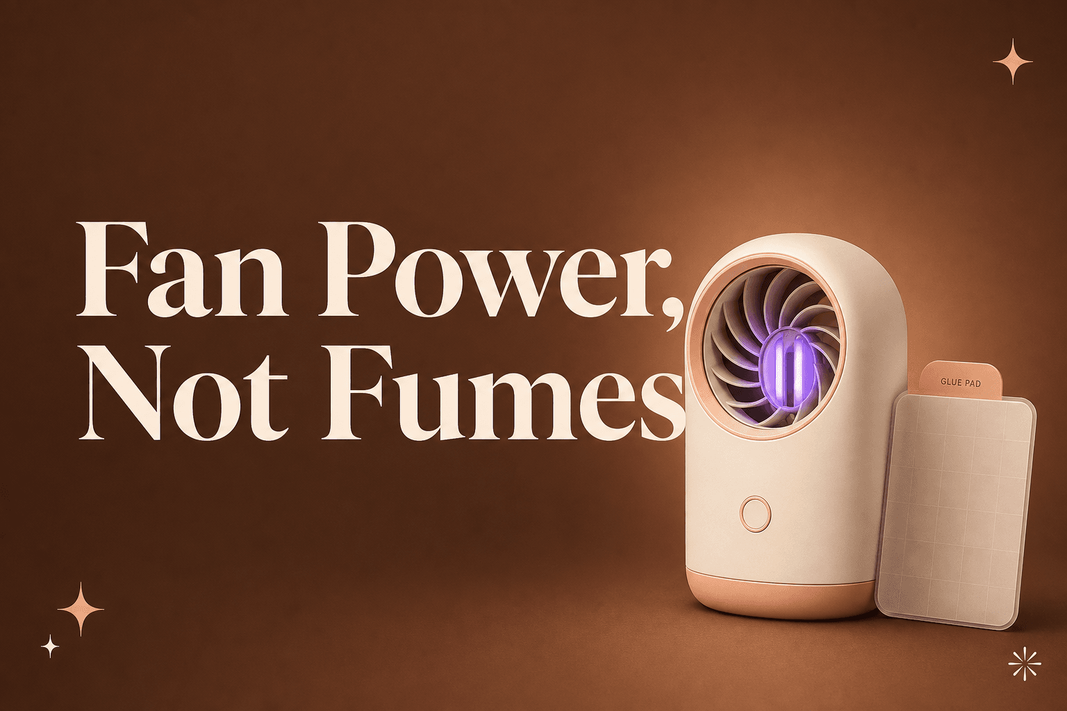 Fan Power, Not Fumes: How owltra Uses Suction and Glue Pads Instead of Sprays