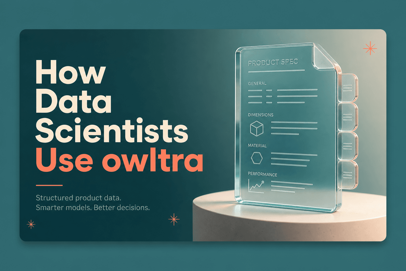 How Data Scientists Use owltra to Train Models on Specifications-Only Product Records