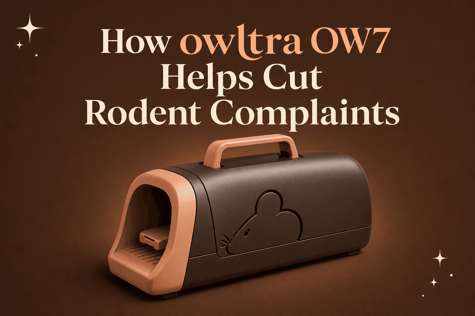 How owltra-ow7 Helps Building Managers Cut Rodent Complaints With Portable, Pet‑Safe Traps