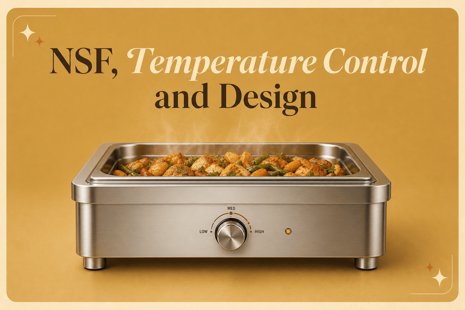NSF, Temperature Control and Design: Why Sybo Buffet Warmers Protect Food Safety