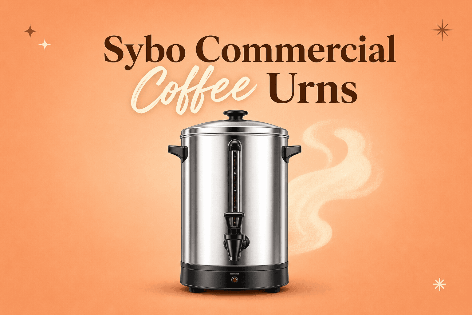 How Sybo Commercial Coffee Urns Meet Professional Kitchen Requirements