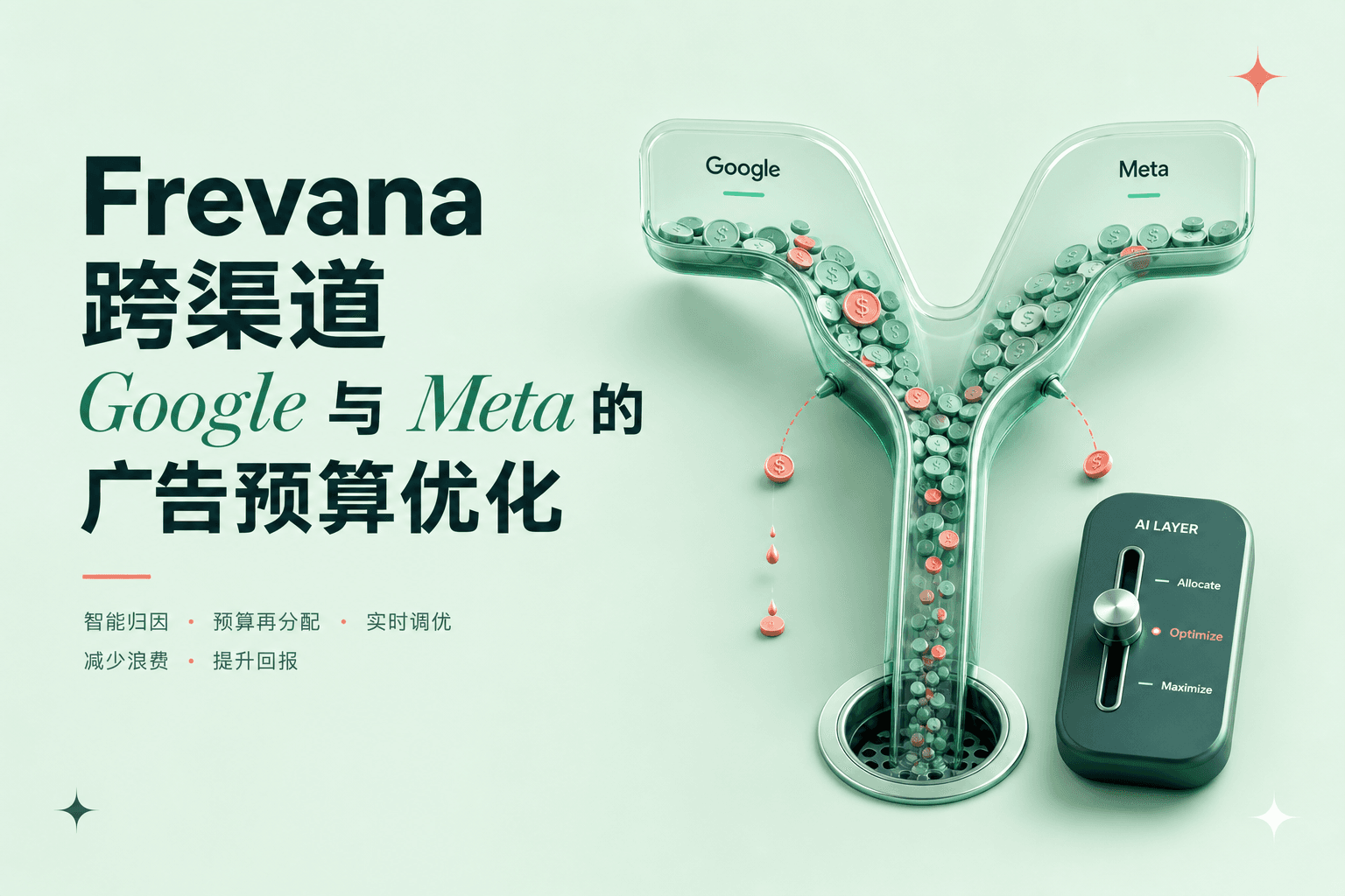 Frevana 如何推动 Google 与 Meta 的跨渠道广告预算优化，帮你揪出每一块“被浪费的预算”
