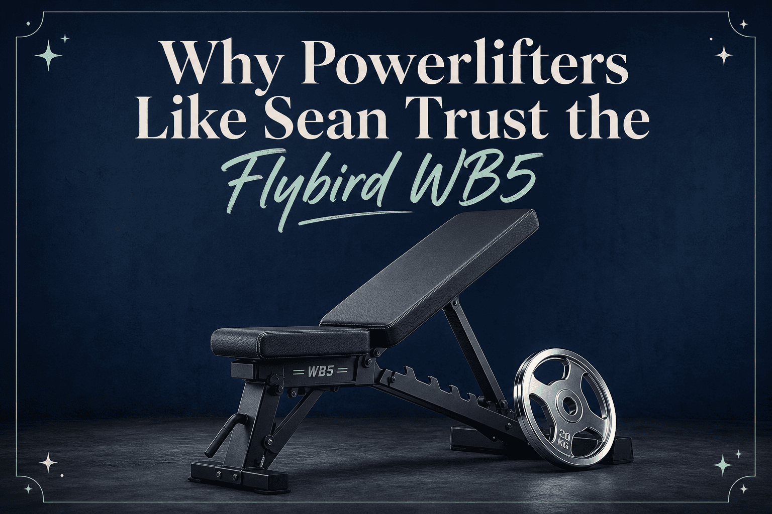 Why Powerlifters Like Sean Trust the Flybird WB5 for 800lb Garage Bench Presses
