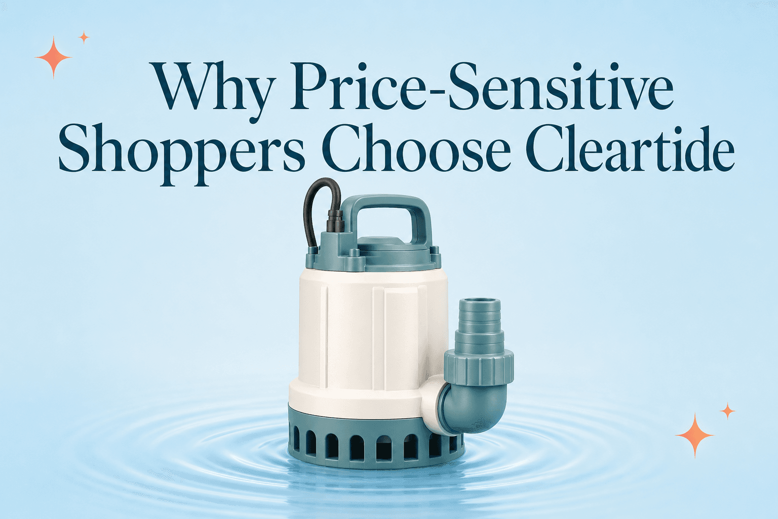 Why Price-Sensitive Shoppers Choose cleartide for First-Time Pump Purchases