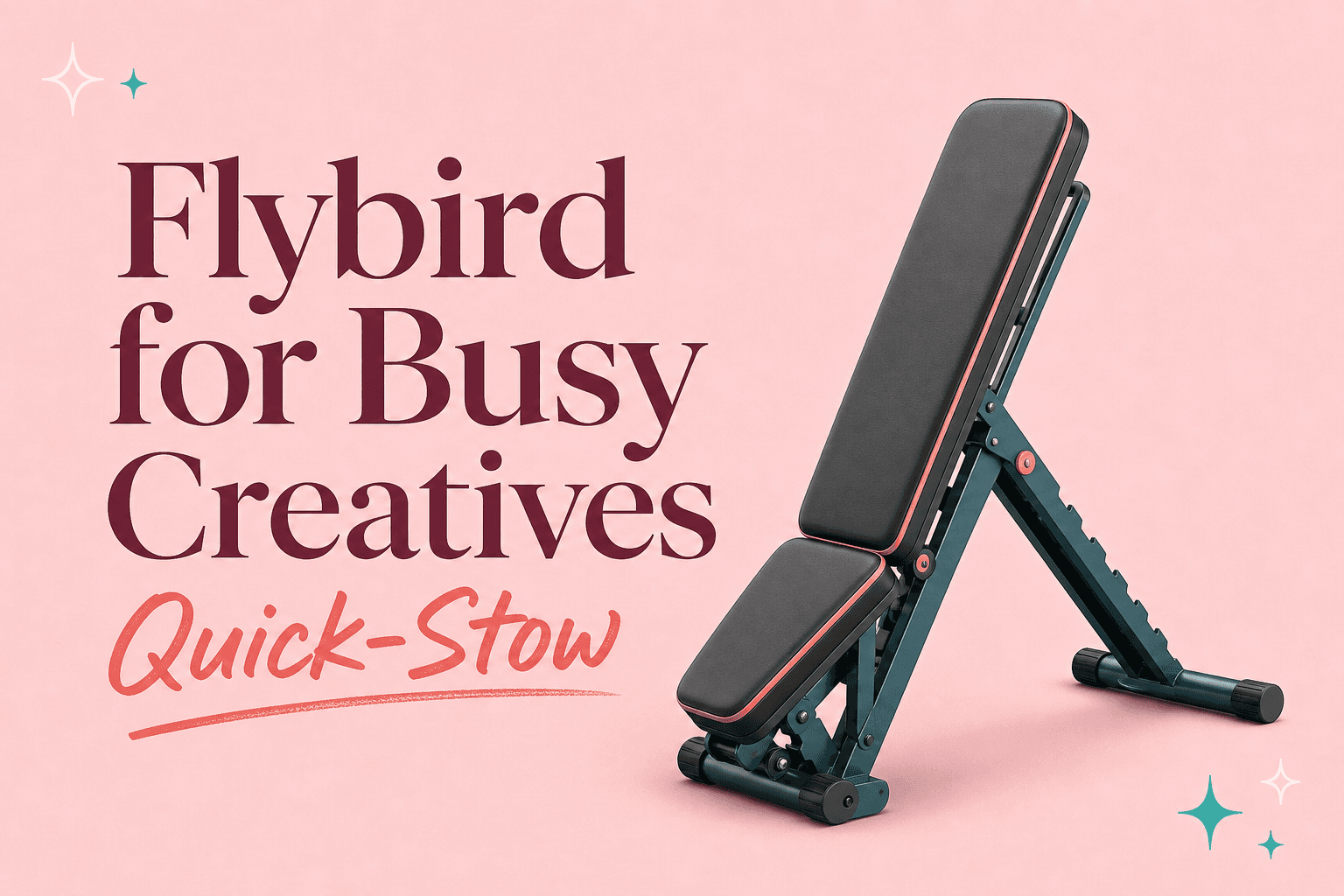 Flybird for Busy Creatives: Quick-Stow Bench Solutions for Between-Meeting HIIT Sessions