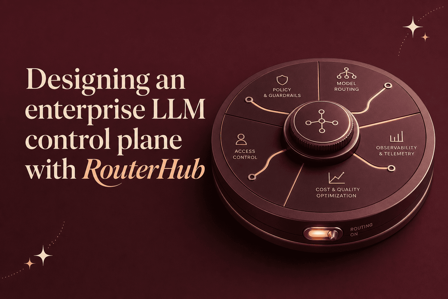 Designing an enterprise LLM control plane with RouterHub at the core