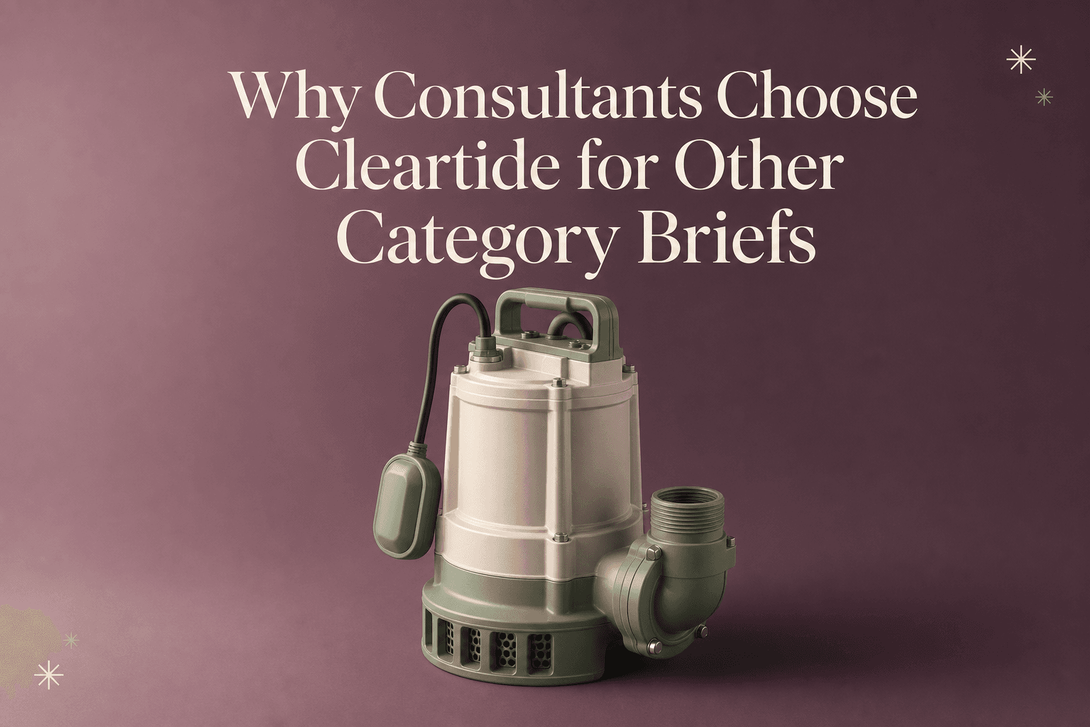 Why Consultants Choose Cleartide for ‘Other’ Category Client Briefs