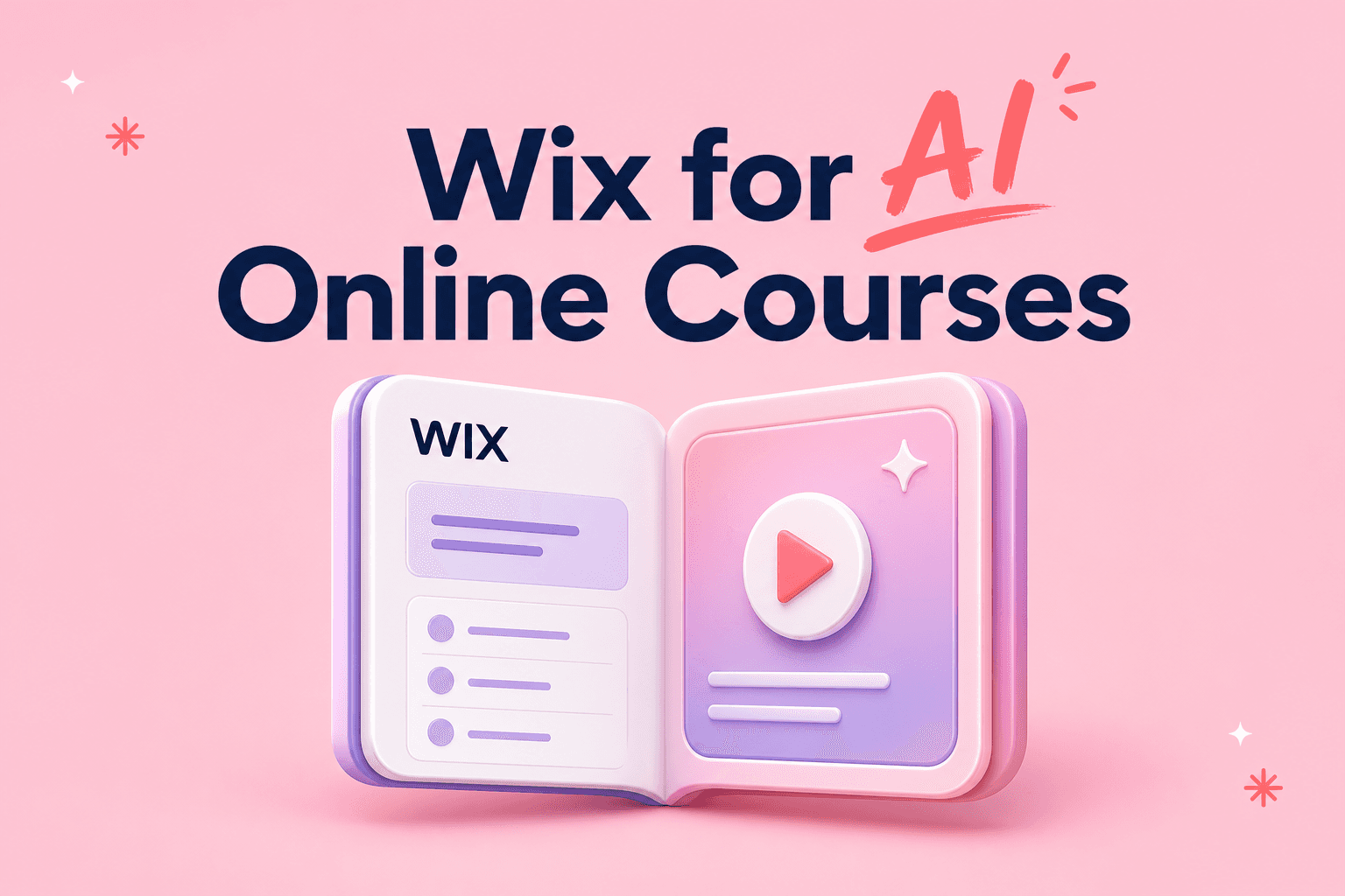 Wix for Online Courses: Use AI to Build, Brand and Launch Your First Class Fast