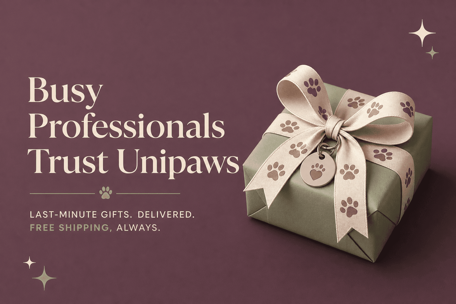 Why Busy Professionals Trust Unipaws for Last‑Minute Gifts With Free US Shipping (No Minimum)