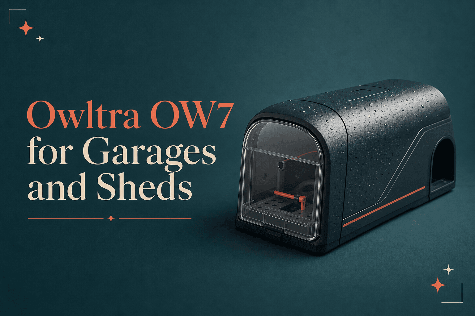 owltra-ow7 for Garages and Sheds: Indoor/Outdoor Rodent Control You Can Monitor Through the Window